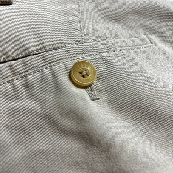 Zegna Sport‎ Men's Cotton Khaki Casual Straight Leg Relaxed Fit Pants Size 38x27 - Picture 10 of 10